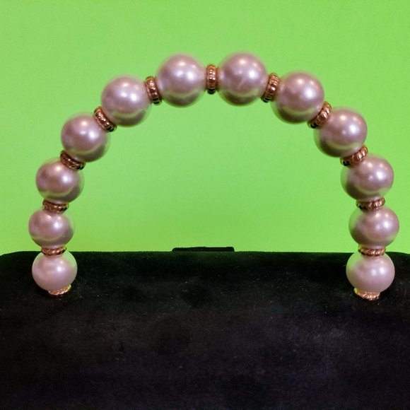 STEFANO suede black small bag Italy - Picture 5 of 9